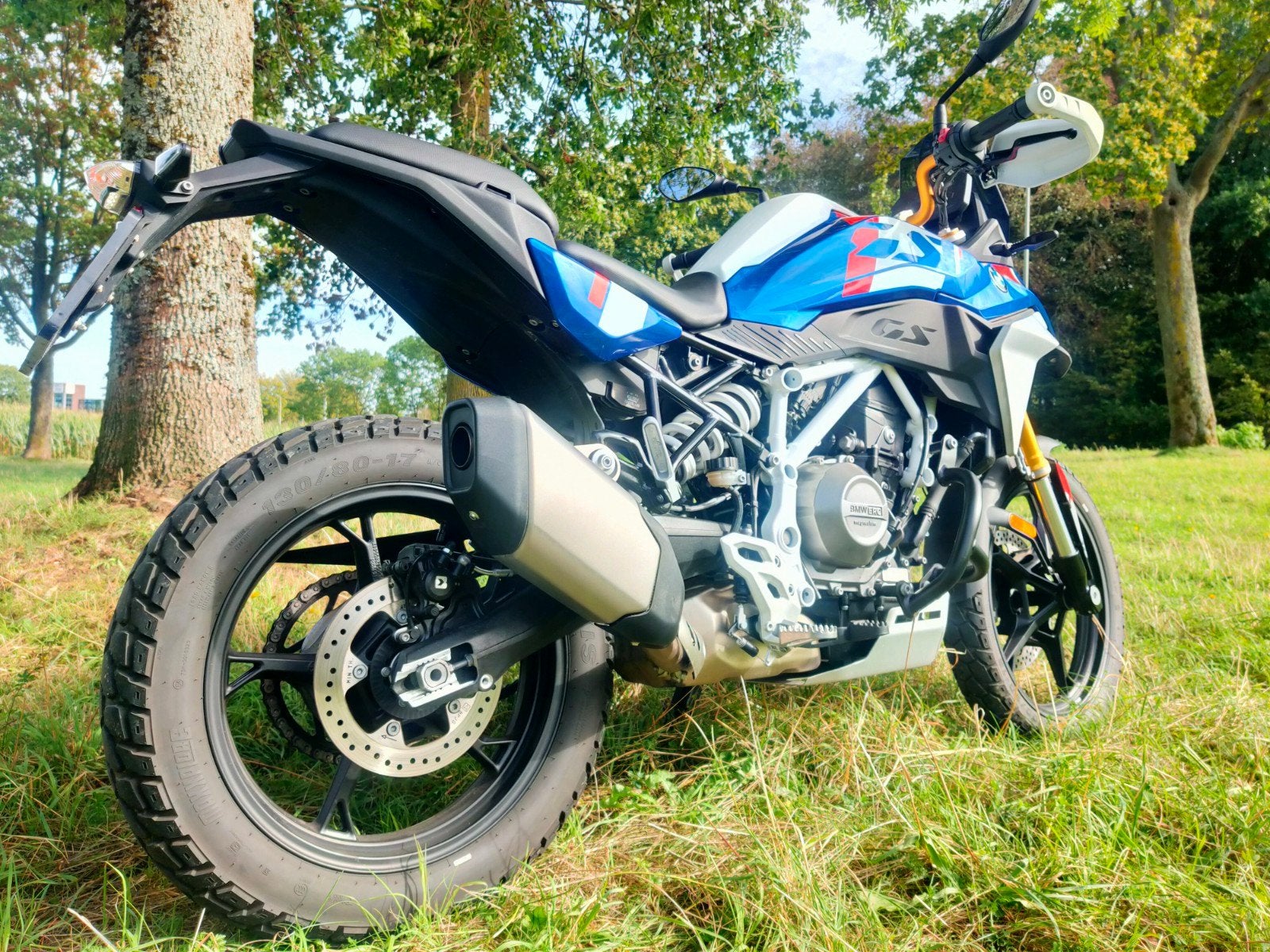 BMW F450 GS - Zo goed als nieuw, weinig kilometers!, Enduro, Minimaal motorrijbewijs A2, ABS, Handgeschakeld