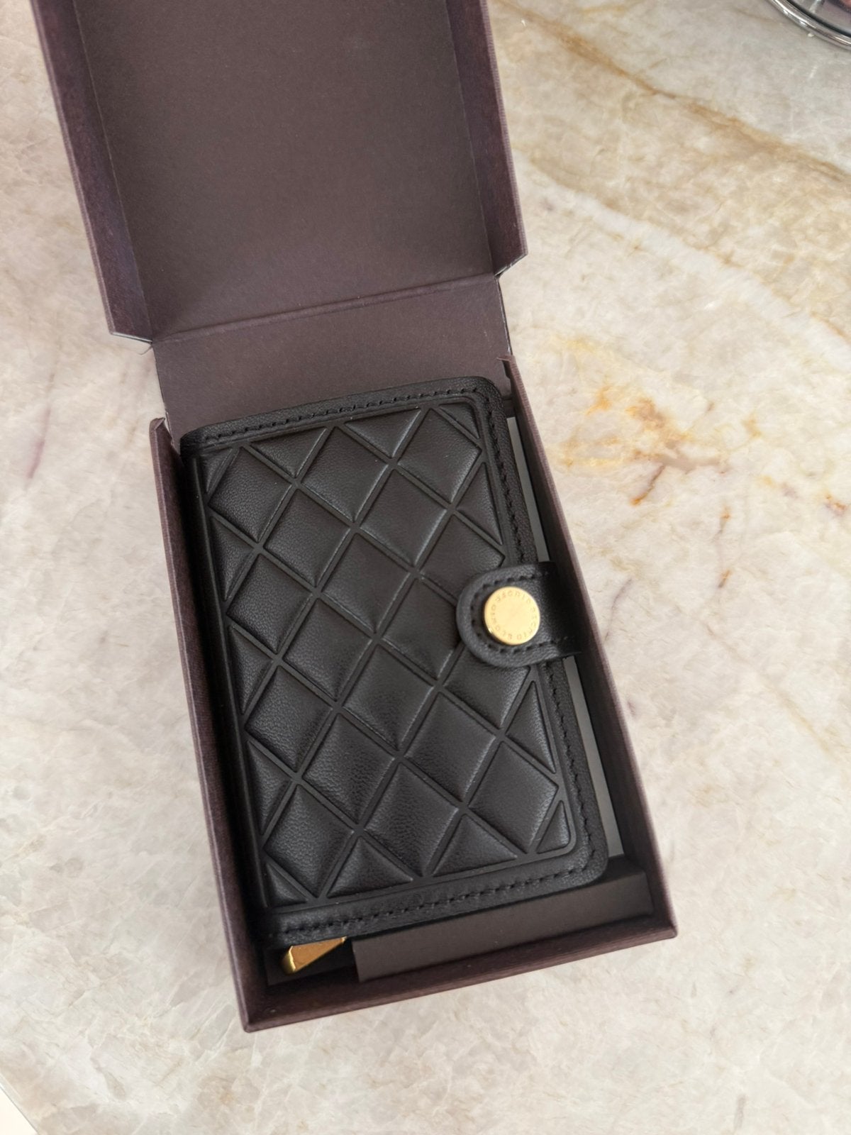 Secrid Premium Wallet Nieuw TWV €170, Ophalen, Zo goed als nieuw, Zwart, Leer