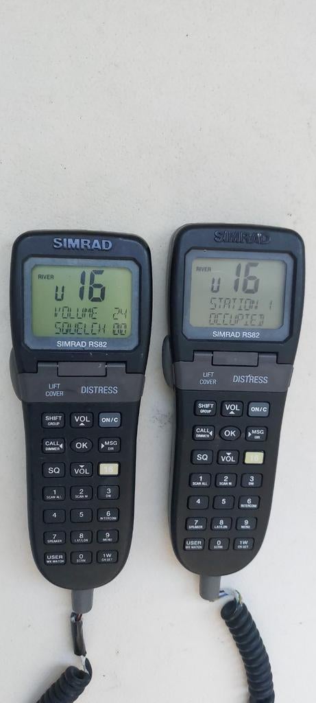 Simrad RS82 HANDSET ., Watersport en Boten, Ophalen of Verzenden, Gebruikt, Radio