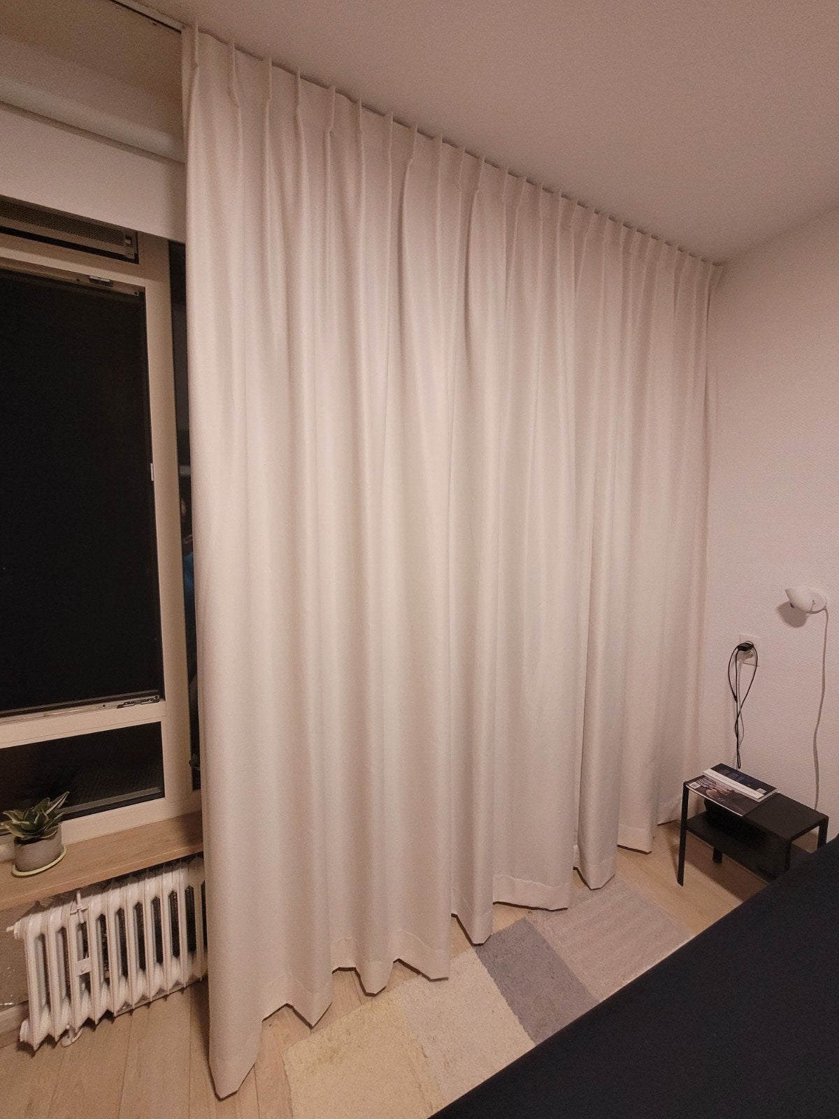 Gordijn off-white creme, Leen Bakker b: 165 cm h: 260 cm, Overige merken, Nieuw, 165 cm, Ophalen of Verzenden