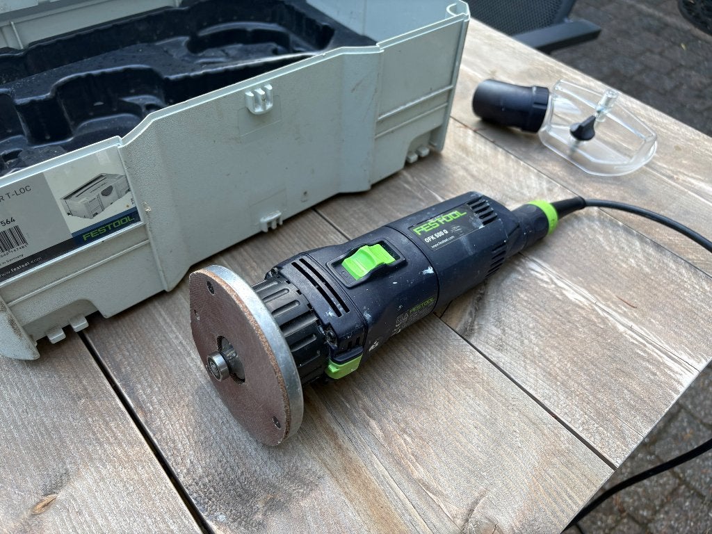 Festool kantenfrees OFK500Q r3, Ophalen, Gebruikt, Elektrisch, Kantenfrees