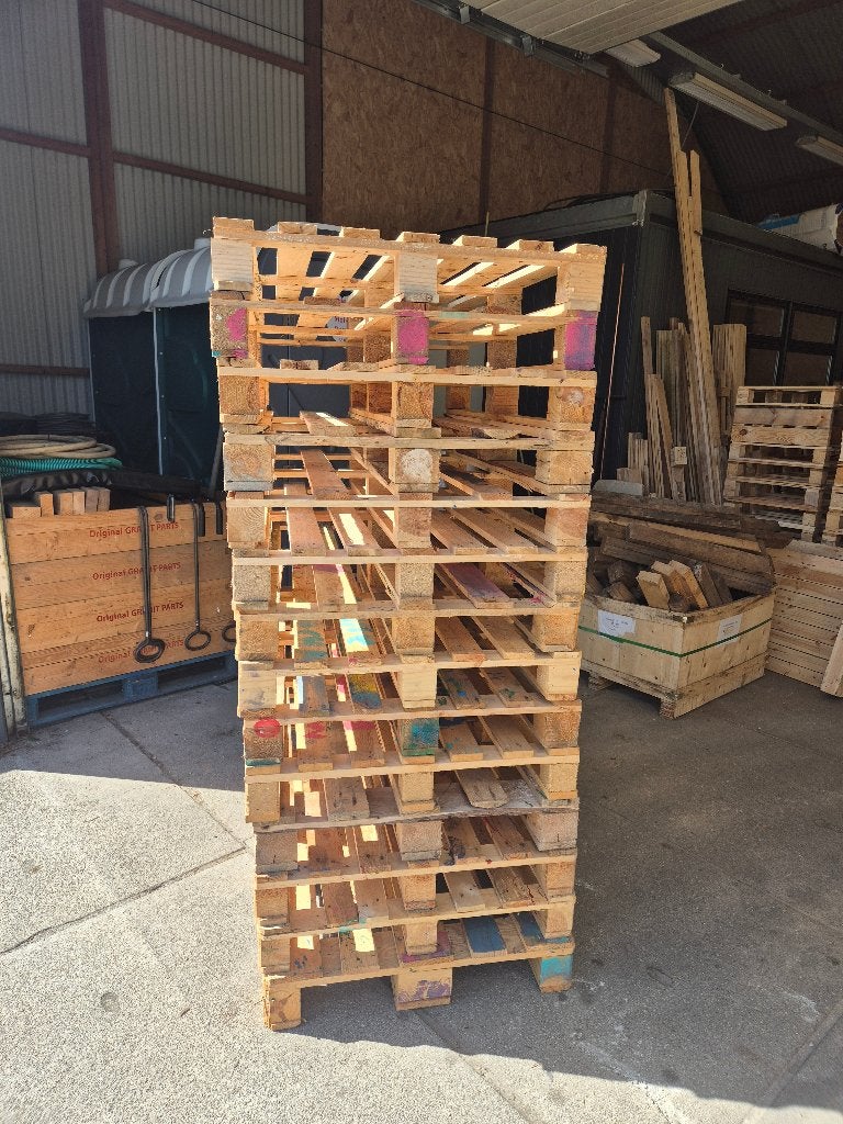 Eenmalige pallets 80x120, Ophalen, Zo goed als nieuw, 50 mm of meer, Pallet