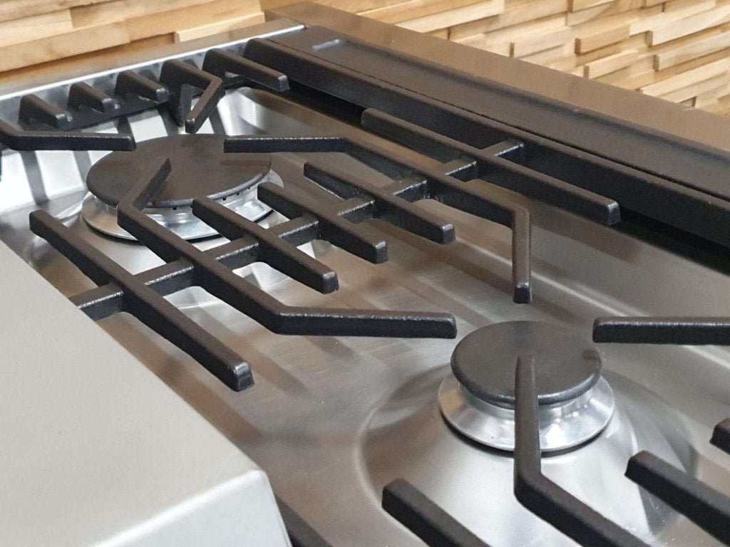 🔥 Luxe Solitaire Professional Fornuis 100cm rvs friteuse, Witgoed en Apparatuur, Fornuizen, Niet ingevuld, 60 cm of meer, Niet ingevuld
