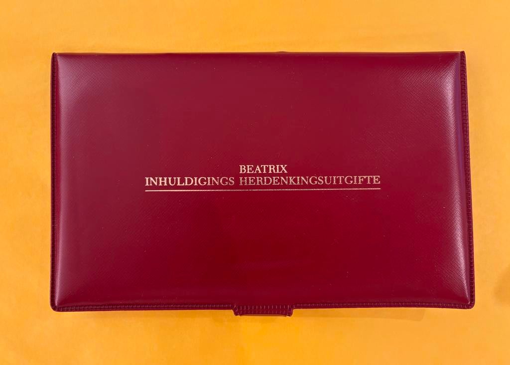 Beatrix Inhuldiging Eerste Dag Uitgifte 1980, Postzegels en Munten, Postzegels | Nederland, Ophalen of Verzenden, Na 1940, Gestempeld