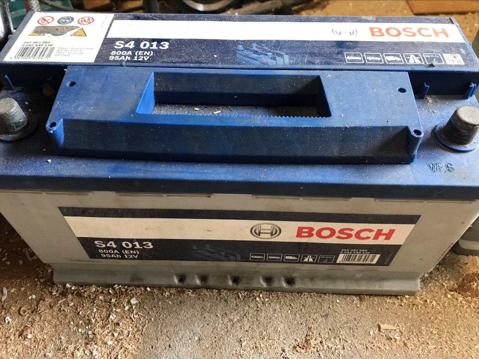 Bosch 12v accu s4 013, Ophalen, Nieuw