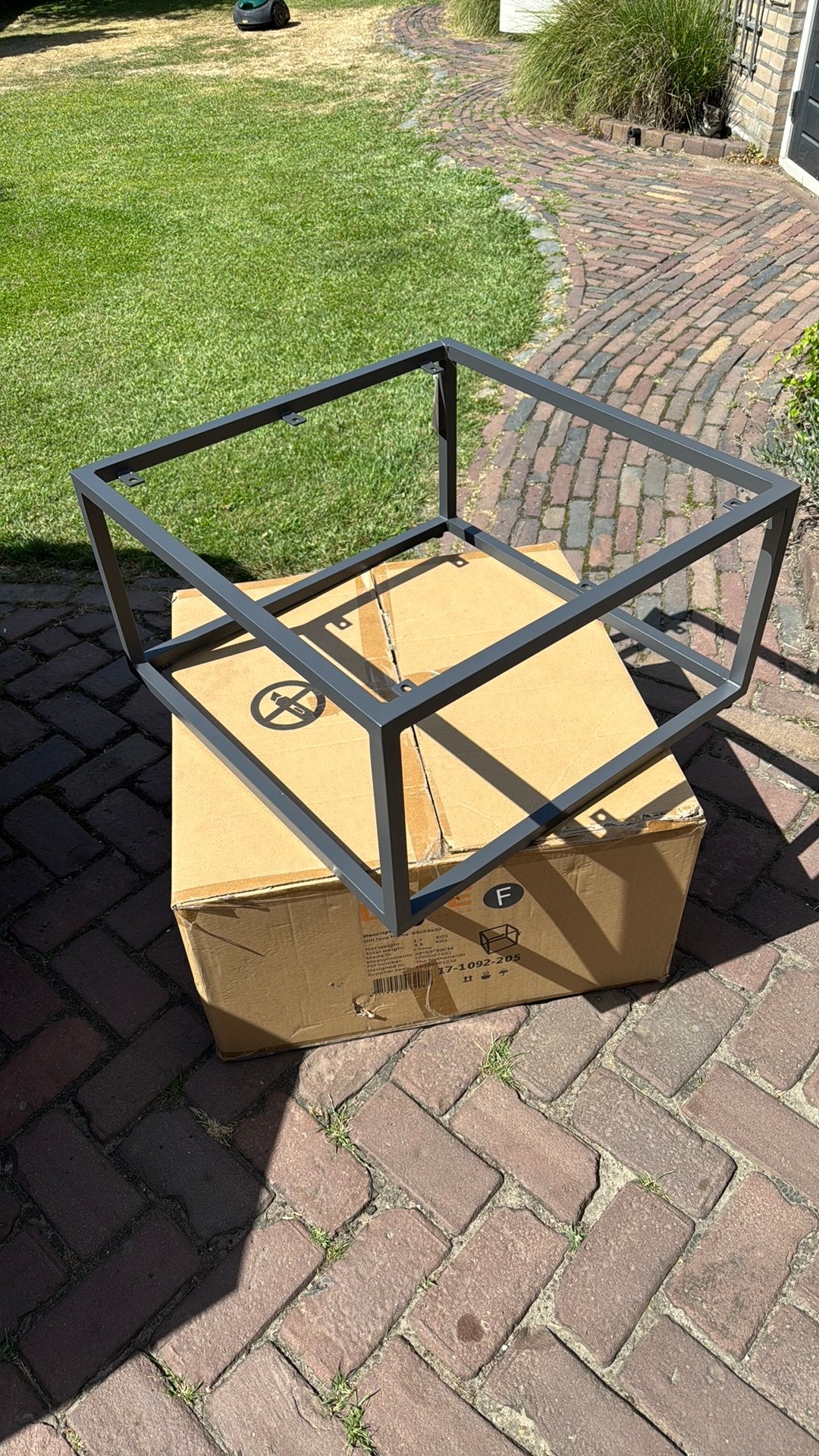 Life tafelframe loungeset, Ophalen, Tafelpoot, 50 tot 100 cm, Nieuw