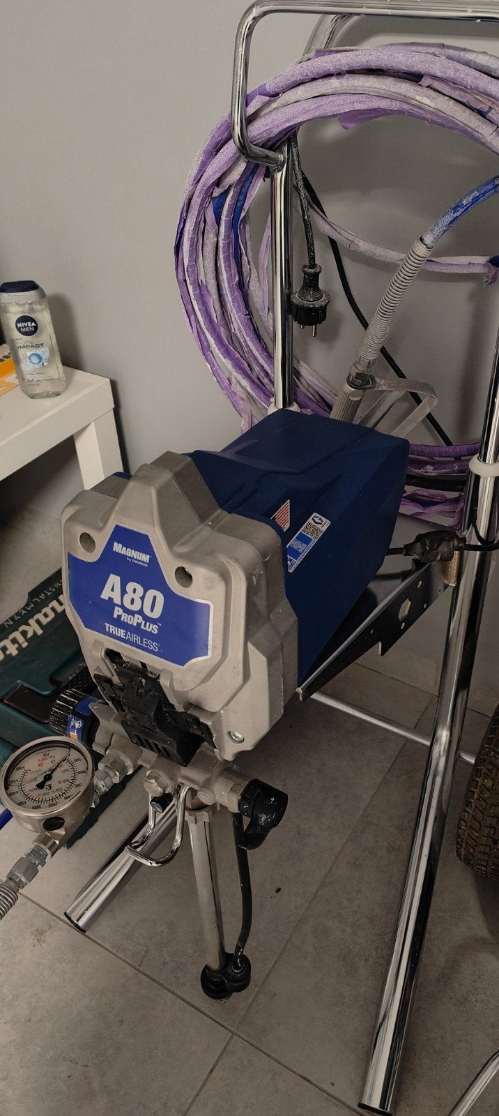 Graco Magnum A80 Pro Plus Verfspuitmachine - Gebruikt, Ophalen, Gebruikt, Verfspuit of Verfpomp
