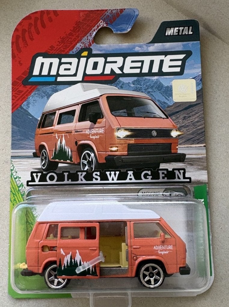 Majorette Volkswagen T3 Camper, Ophalen of Verzenden, Nieuw, Auto