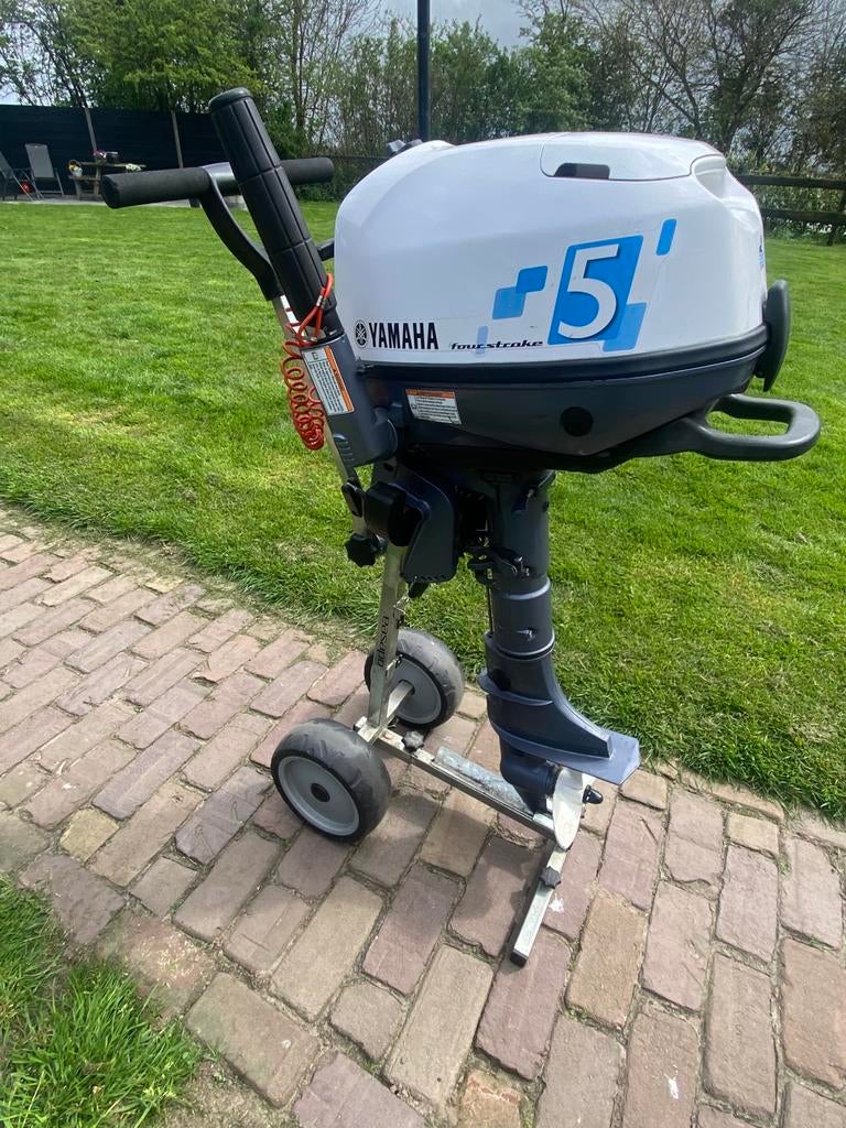 Buitenboordmotor yamaha 5pk kortstaart viertakt, Gebruikt, 5 tot 10 pk, Viertaktmotor, Ophalen of Verzenden
