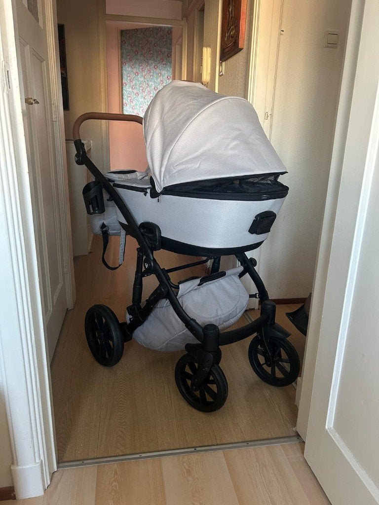 Kinderwagen Junama Space Grey, Kinderen en Baby's, Kinderwagens en Combinaties, Gebruikt, Combiwagen, Duowagen, Ophalen