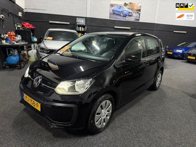 Volkswagen Up! 1.0 BMT move up!, Auto's, Voorwielaandrijving, Dealer onderhouden, Gebruikt, Zwart