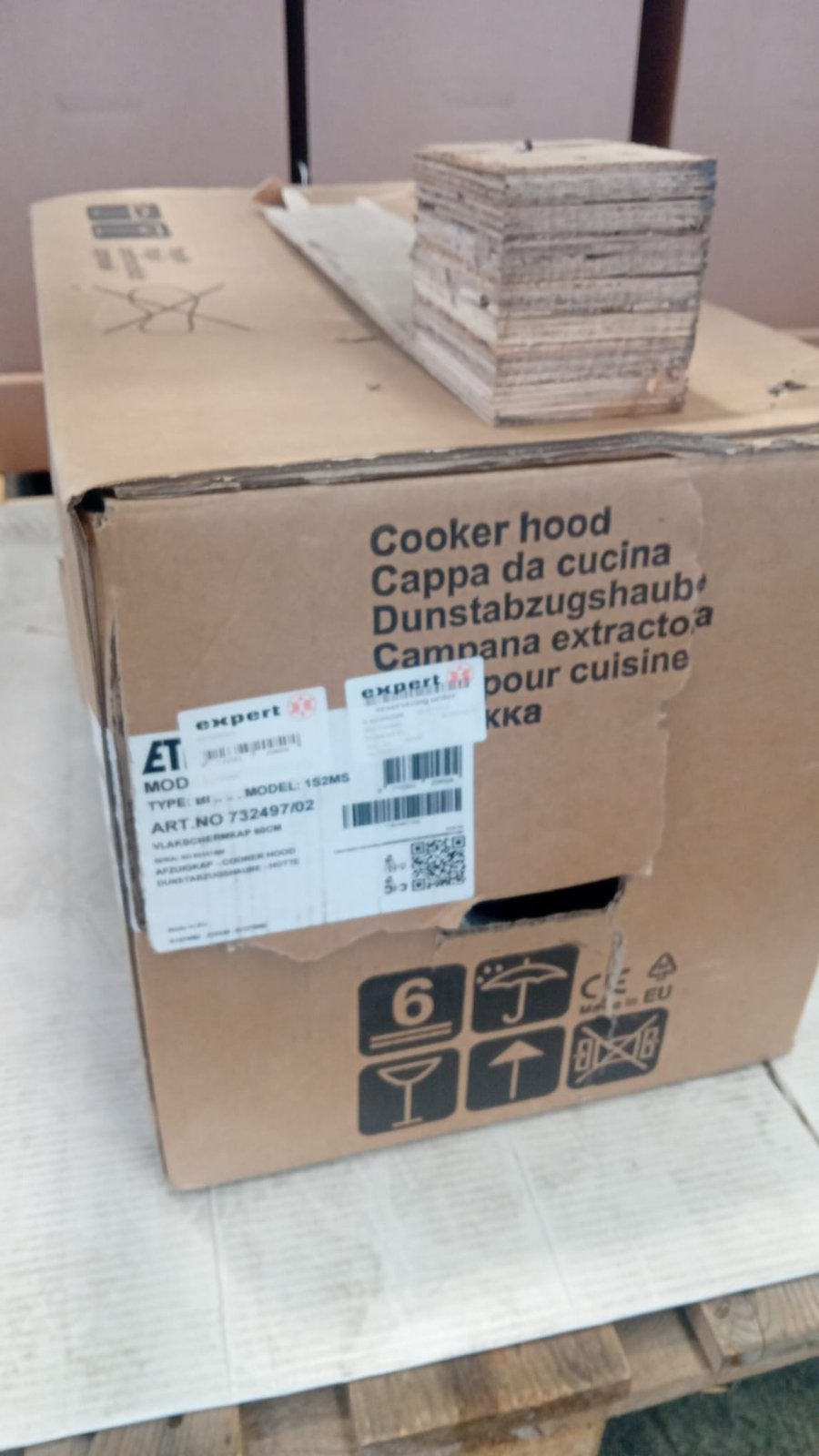 Nieuwe ETNA AV760RVS afzuigkap - Ongebruikt in doos, Ophalen of Verzenden, Nieuw, Inbouw, Onderbouw afzuigkap