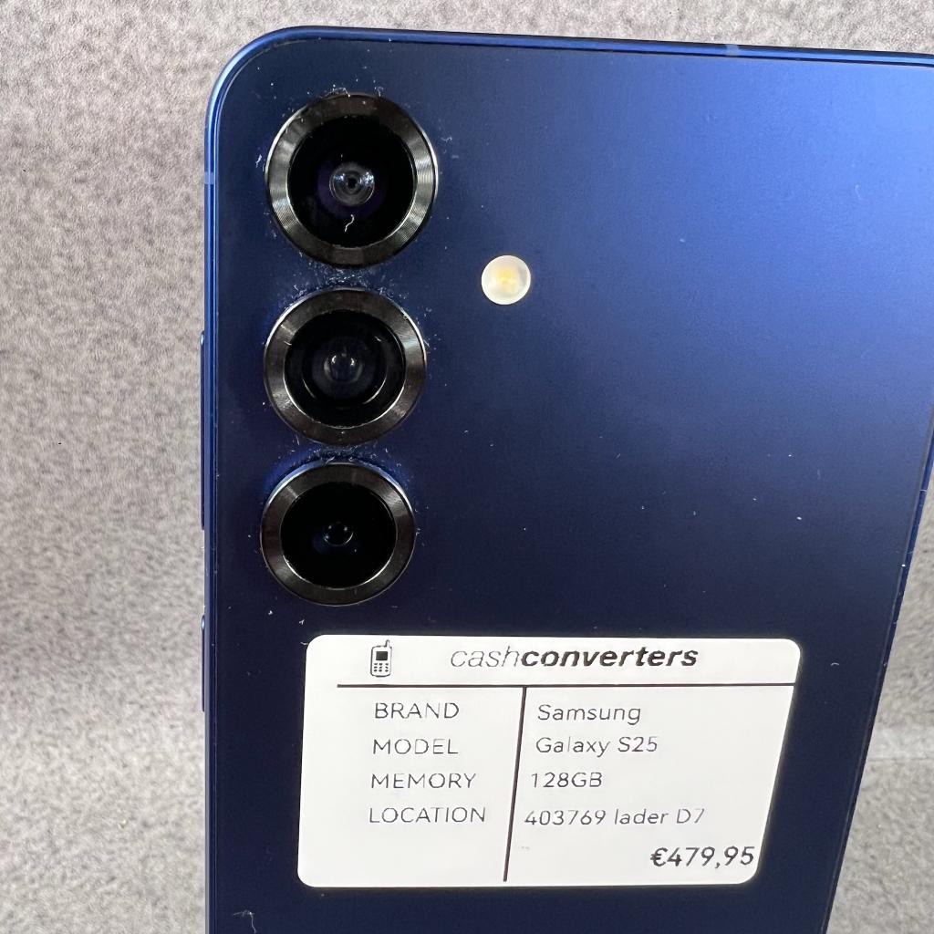Samsung Galaxy S25 | 128GB | blauw | lader | 403769, Gebruikt, Overige modellen, Blauw, Touchscreen