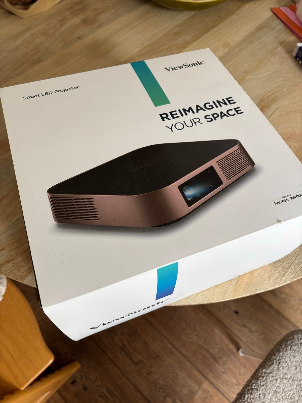 Nieuwe ViewSonic M2W Smart LED Projector - Full HD Beamer, Ophalen, LED, Nieuw, Full HD (1080)