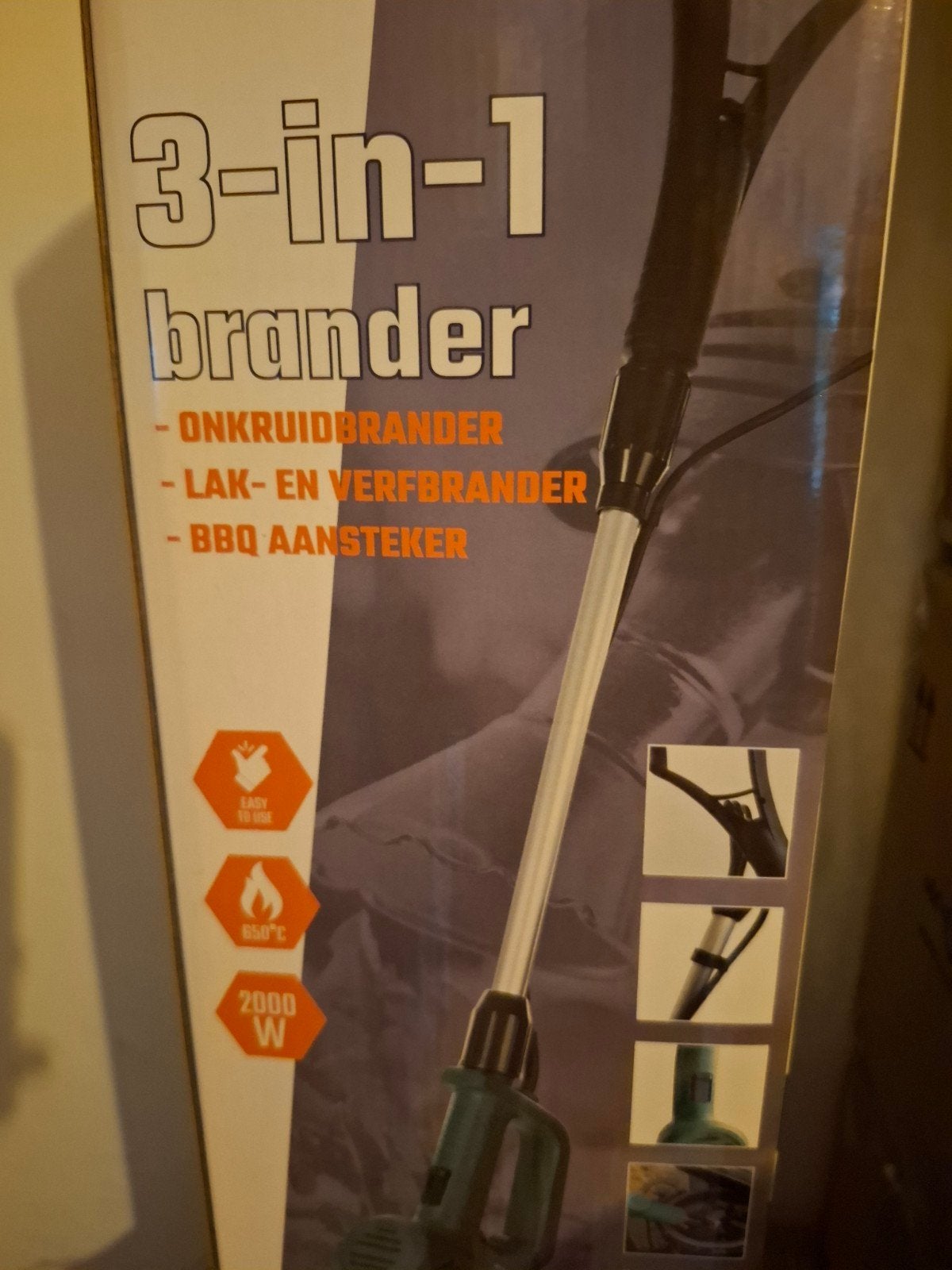 Nieuwe 3-in-1 Onkruidbrander, Verfbrander & BBQ aansteker, Ophalen of Verzenden, Nieuw, Onbekend