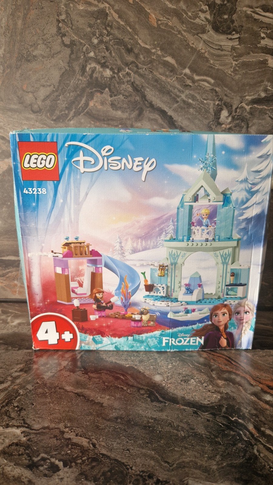 LEGO Disney Frozen 43238 Elsa's IJspaleis - Doos beschadigd, Kinderen en Baby's, Speelgoed | Bouwstenen, Gebruikt, Overige merken