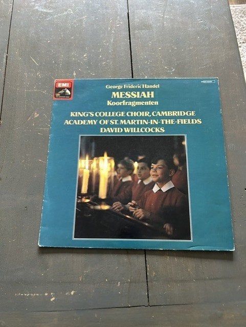 B4-LP Messiah Koorfragmenten, Ophalen of Verzenden, Gebruikt, LP