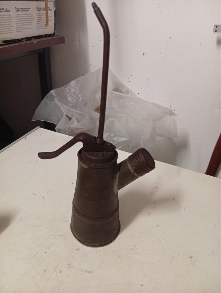 Antieke Pressol Oliekan - Model 2 Spezial, Ophalen of Verzenden