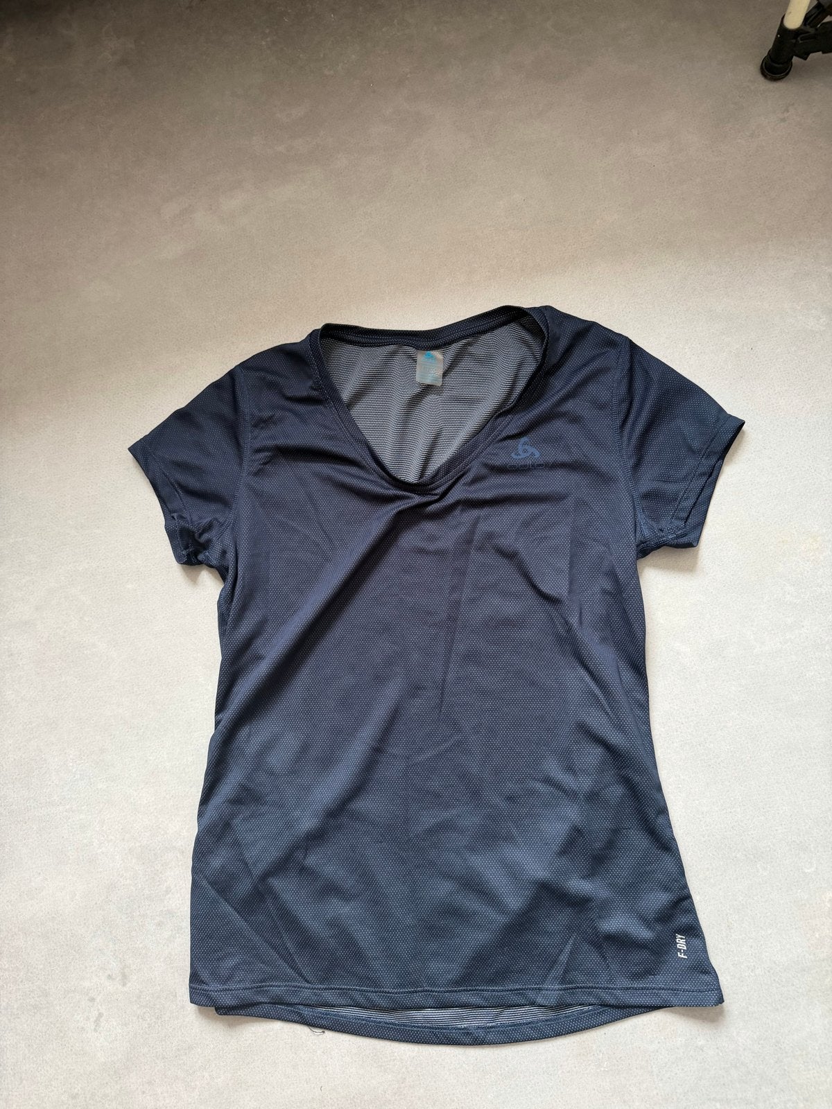 Odlo sportshirt dames - maat M, Maat 38/40 (M), Blauw, Ophalen of Verzenden, Fitness of Aerobics