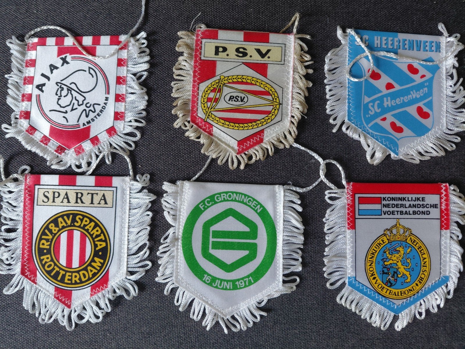 voetbalvaantjes, Ophalen of Verzenden, Gebruikt, Buitenlandse clubs, Vaantje of Sjaal