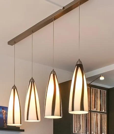Ilu Di Vetro Zebra Lamp, Ophalen, Gebruikt, Glas, Jaren negentig