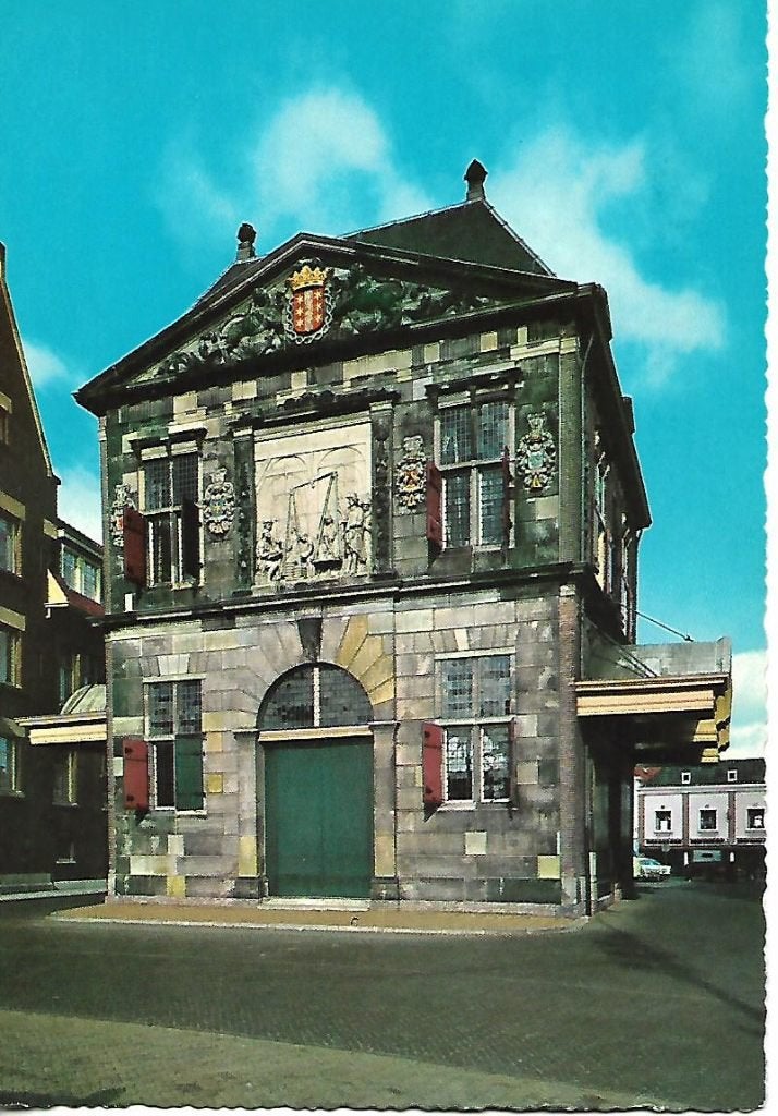 Gouda- - De Waag., Verzenden, 1960 tot 1980, Gelopen, Zuid-Holland