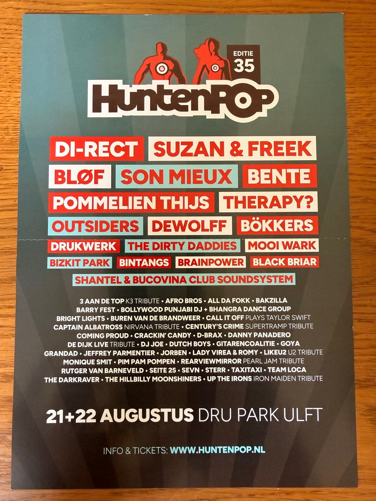 Huntenpop, Tickets en Kaartjes, Concerten | Pop, Twee personen, Augustus