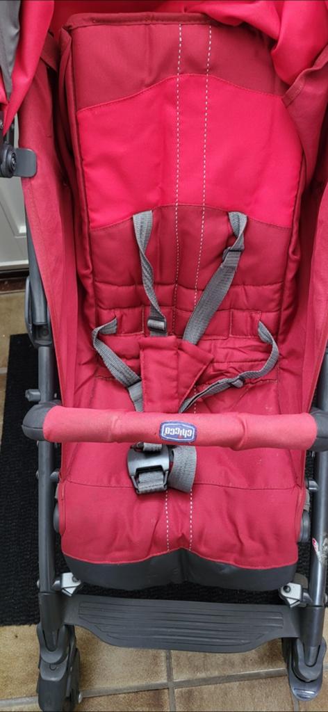 Chicco Buggy met regenhoes en verstelbare rugleuning, Ophalen of Verzenden, Gebruikt, Overige merken, Verstelbare rugleuning