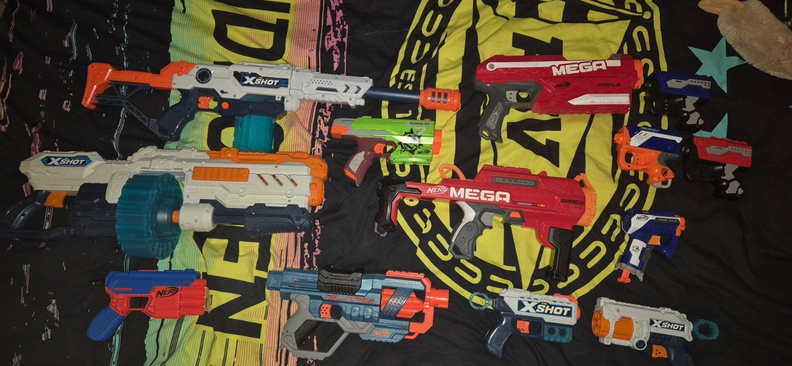 13 Nerf pistolen en geweren - Diverse modellen, Ophalen, Gebruikt, Jongen of Meisje