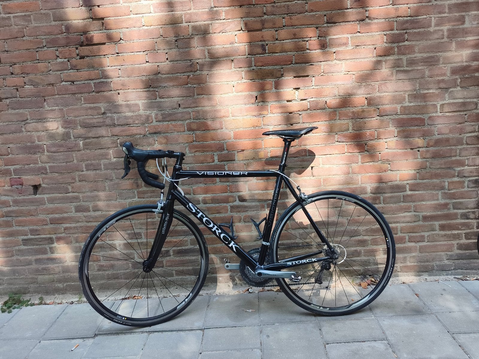 Stijlvolle en lichte fiets met carbon voorvork, Fietsen en Brommers, Fietsen | Racefietsen, Overige merken, Gebruikt, Carbon, Ophalen of Verzenden