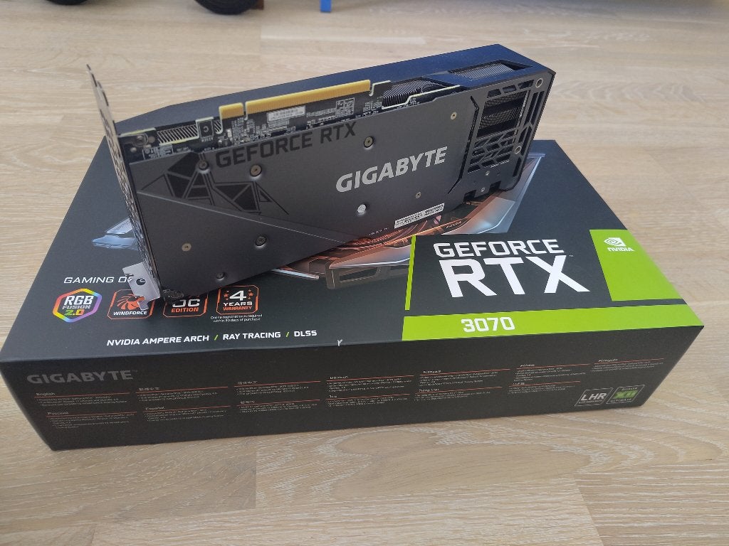 Gigabyte GeForce RTX 3070 Gaming OC 8G, GDDR6, PCI-Express 4, Ophalen of Verzenden, Zo goed als nieuw