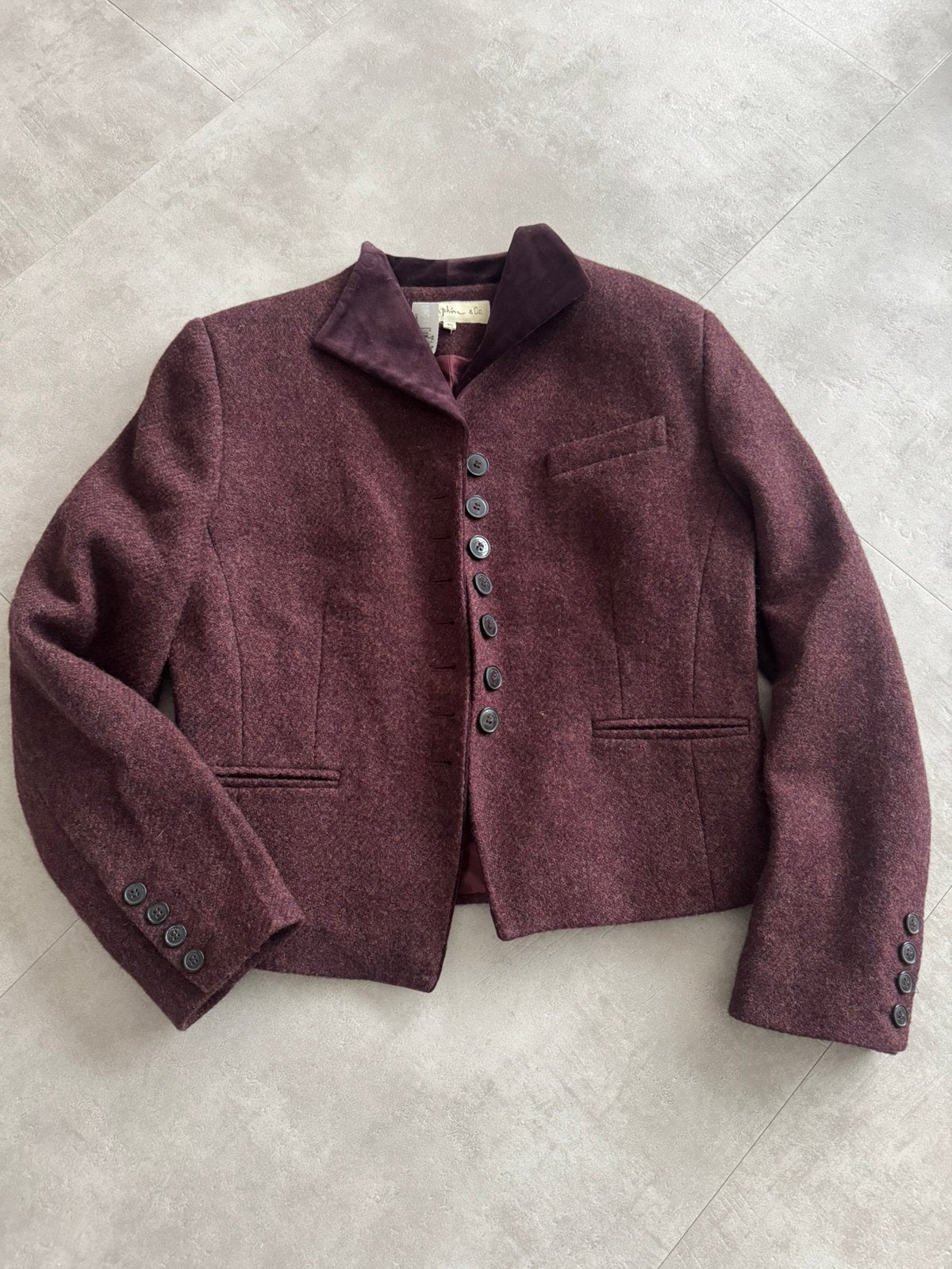 Joséphine & Co damesjasje – 100% scheerwol – maat 40, Maat 38/40 (M), Nieuw, Ophalen of Verzenden, Jasje