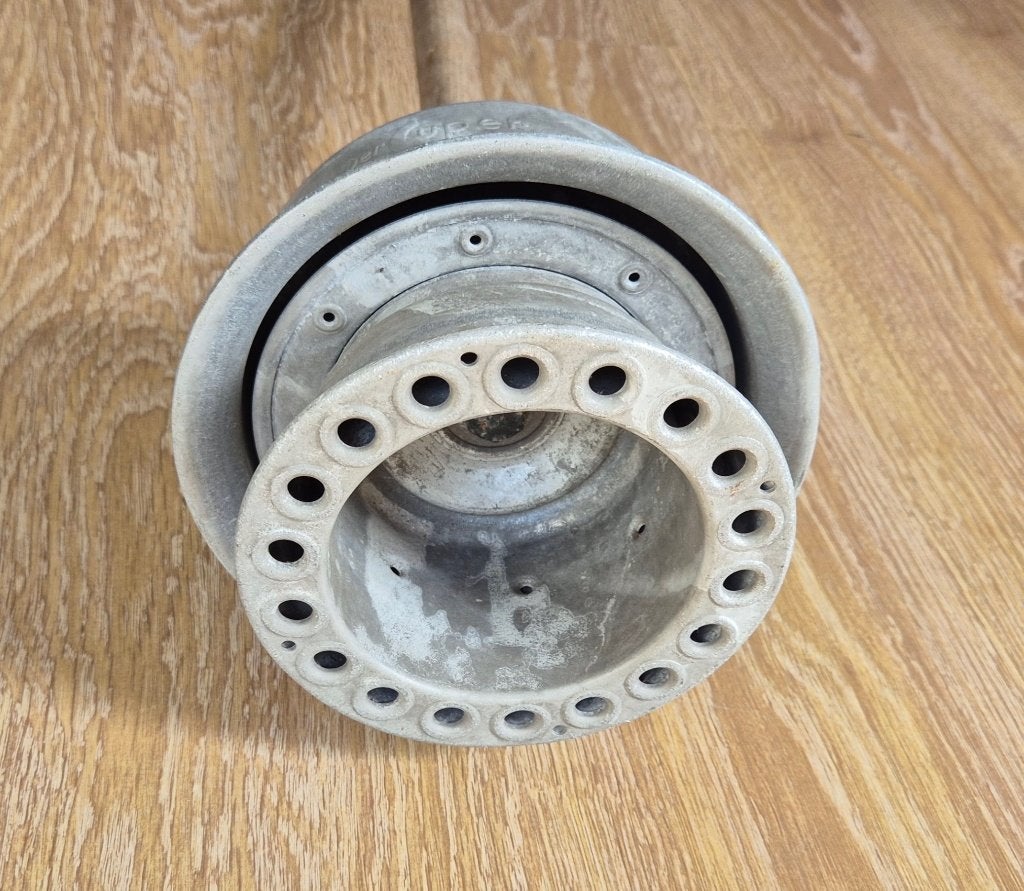 Antieke zinken wasklok (wasstamper), begin jaren 50, Ophalen of Verzenden