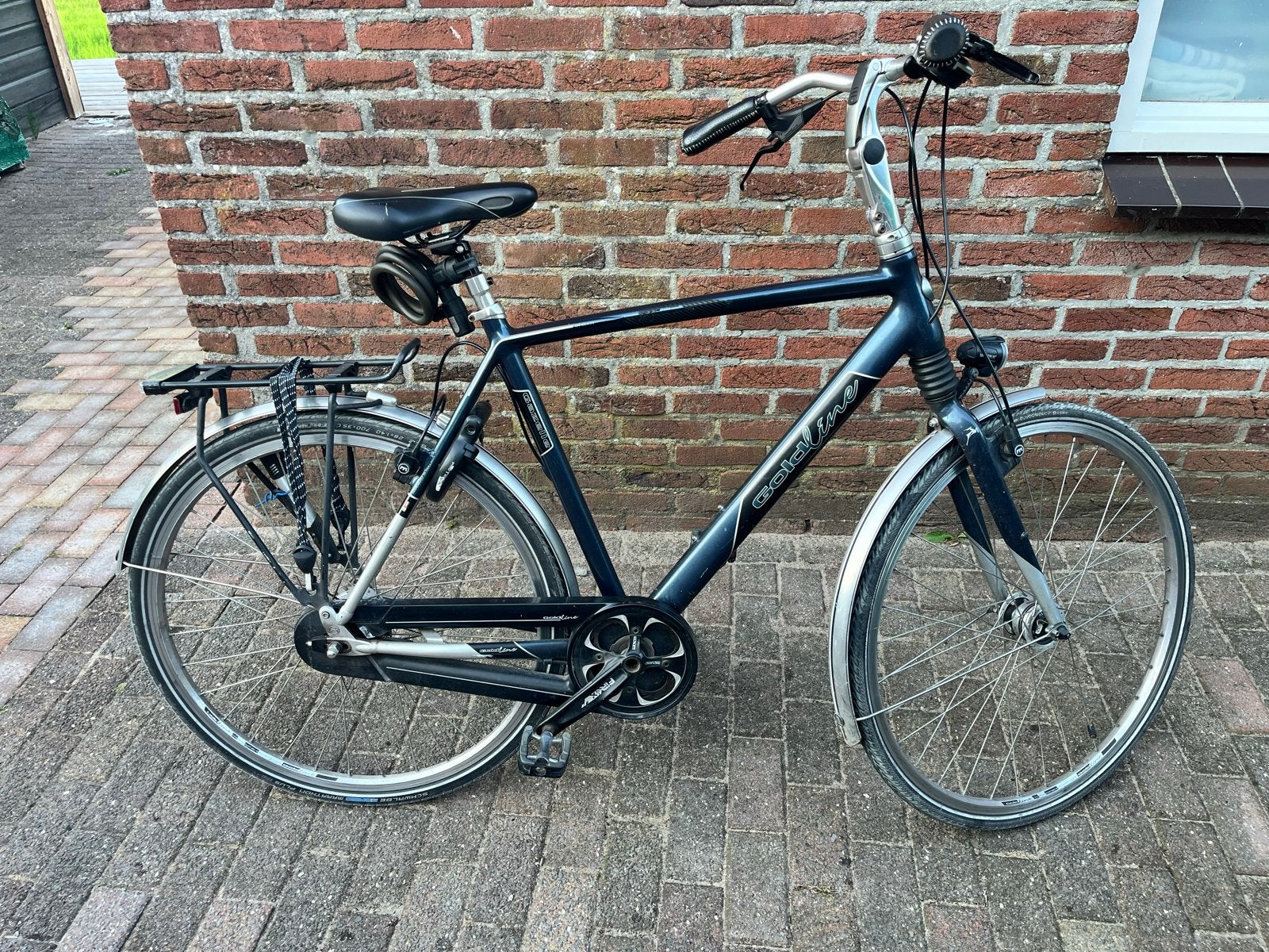 Gazelle Goldline fiets met 11 versnellingen, Ophalen, Gebruikt, Versnellingen, 57 tot 61 cm