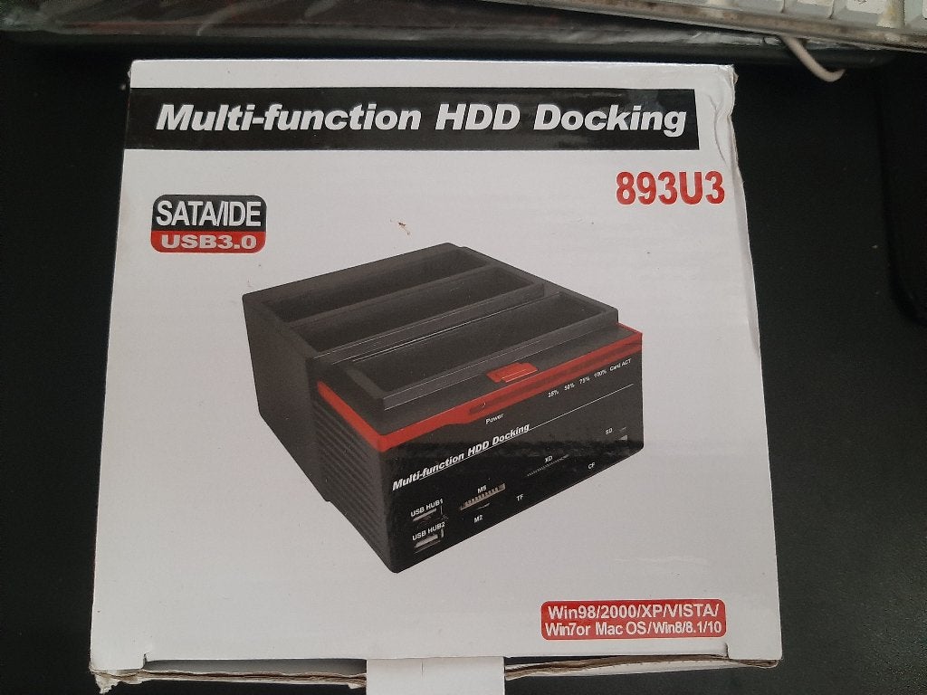 Multi-function HDD Docking Station 893U3, Ophalen of Verzenden, Nieuw, Docking station, Harde schijf