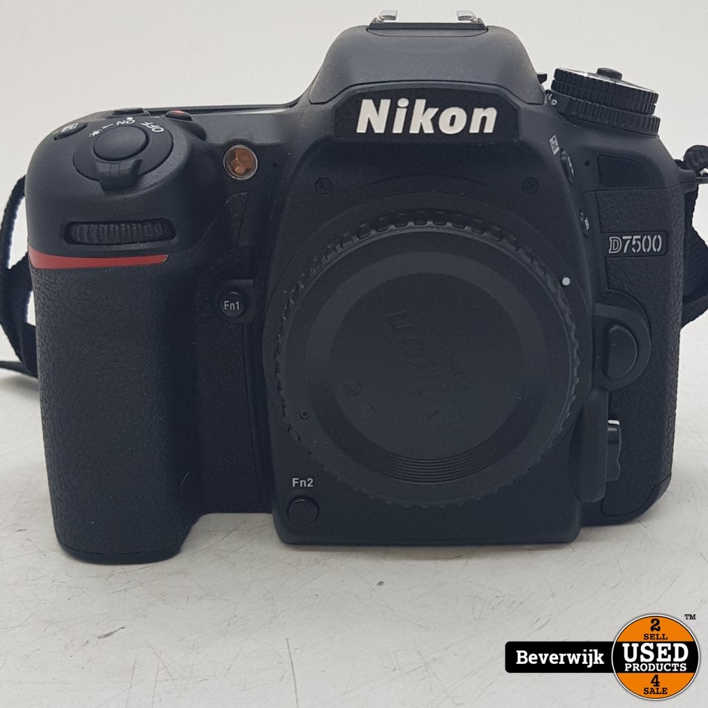 Nikon D7500 Spiegelreflexcamera Body - in Nieuw Staat, Audio, Tv en Foto, Fotocamera's Digitaal, Nikon, Gebruikt, Support@nikon.com