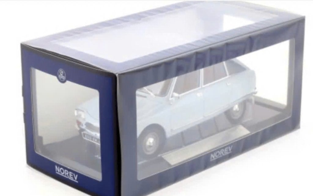 Citroen Ami 8 Club 1969 Thasos Blauw L.E. 1/18 NOREV 181669, Hobby en Vrije tijd, Verzenden, Nieuw, Auto, Norev