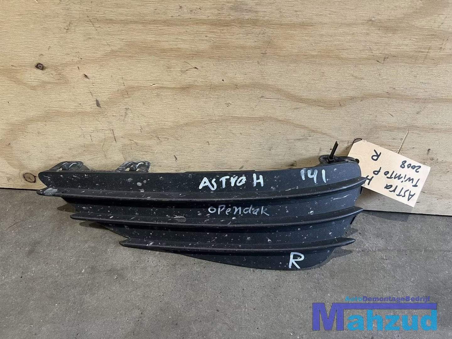 OPEL ASTRA H TWINTOP rechts Voorbumper bumper grille rooster, Gebruikt, Opel Automobile GmbH, Ophalen of Verzenden, Kontakt@opel-infoservice.de