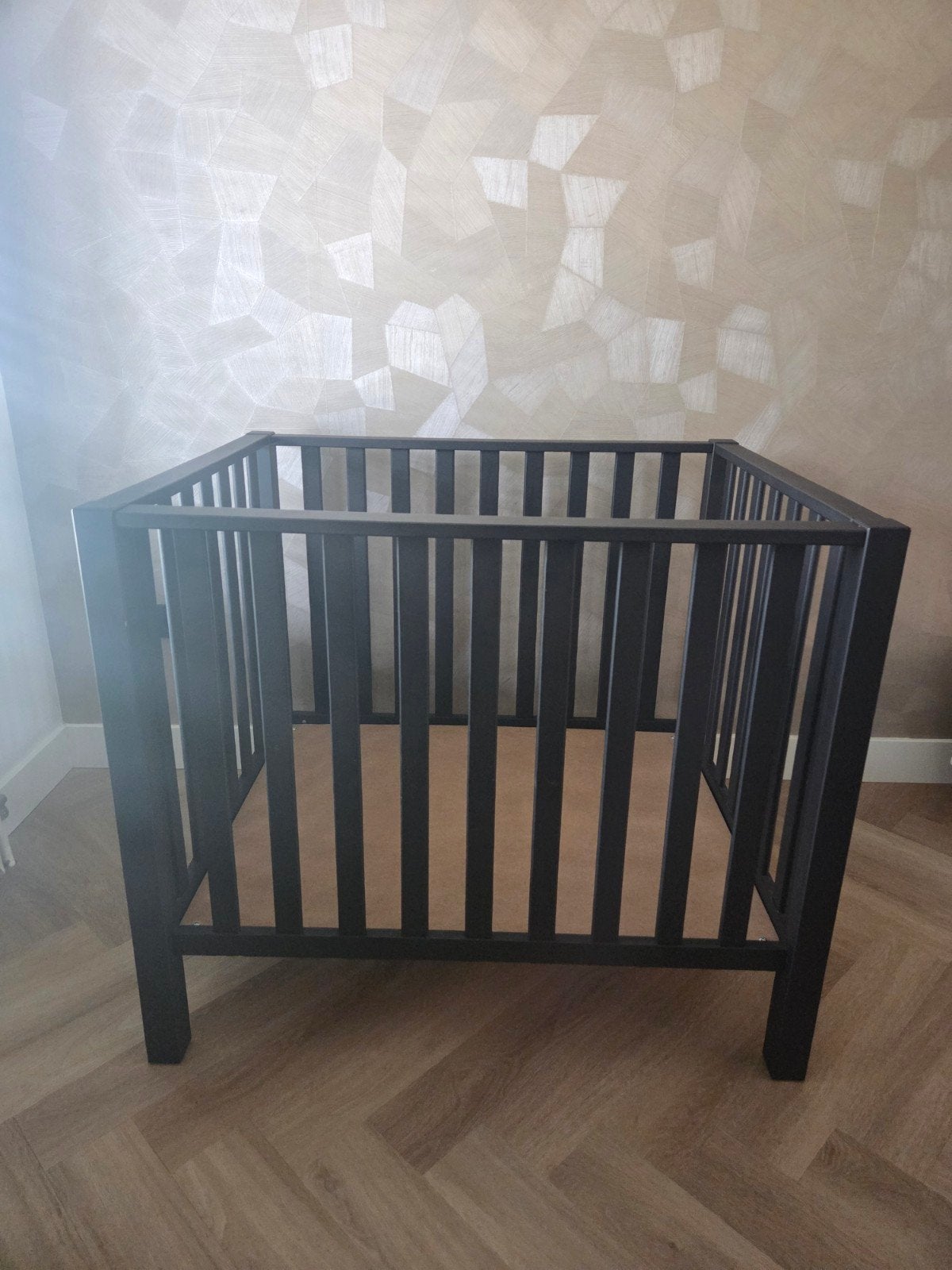 Europe Baby Casper Box Mat Zwart, Ophalen, Zo goed als nieuw