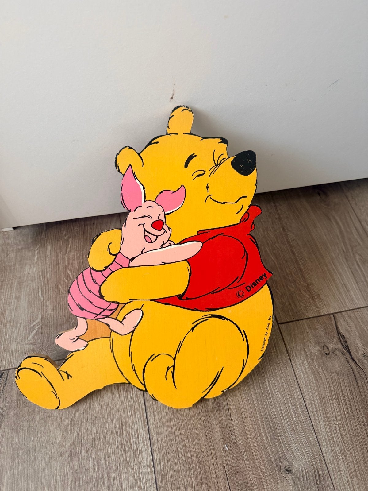 wandlamp  Winnie de Poeh en Knorretje Disney, Gebruikt, Meerkleurig, E14 (klein), Hout