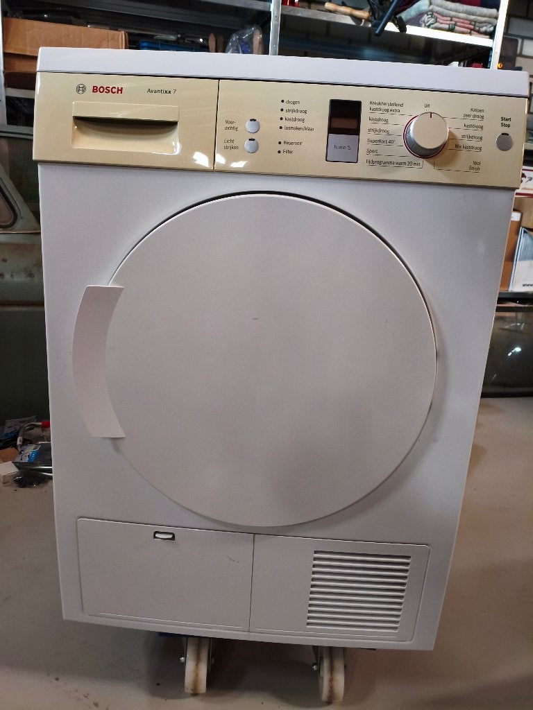 Bosch Wasdroger, Witgoed en Apparatuur, Ophalen, 6 tot 8 kg, Gebruikt, Minder dan 85 cm