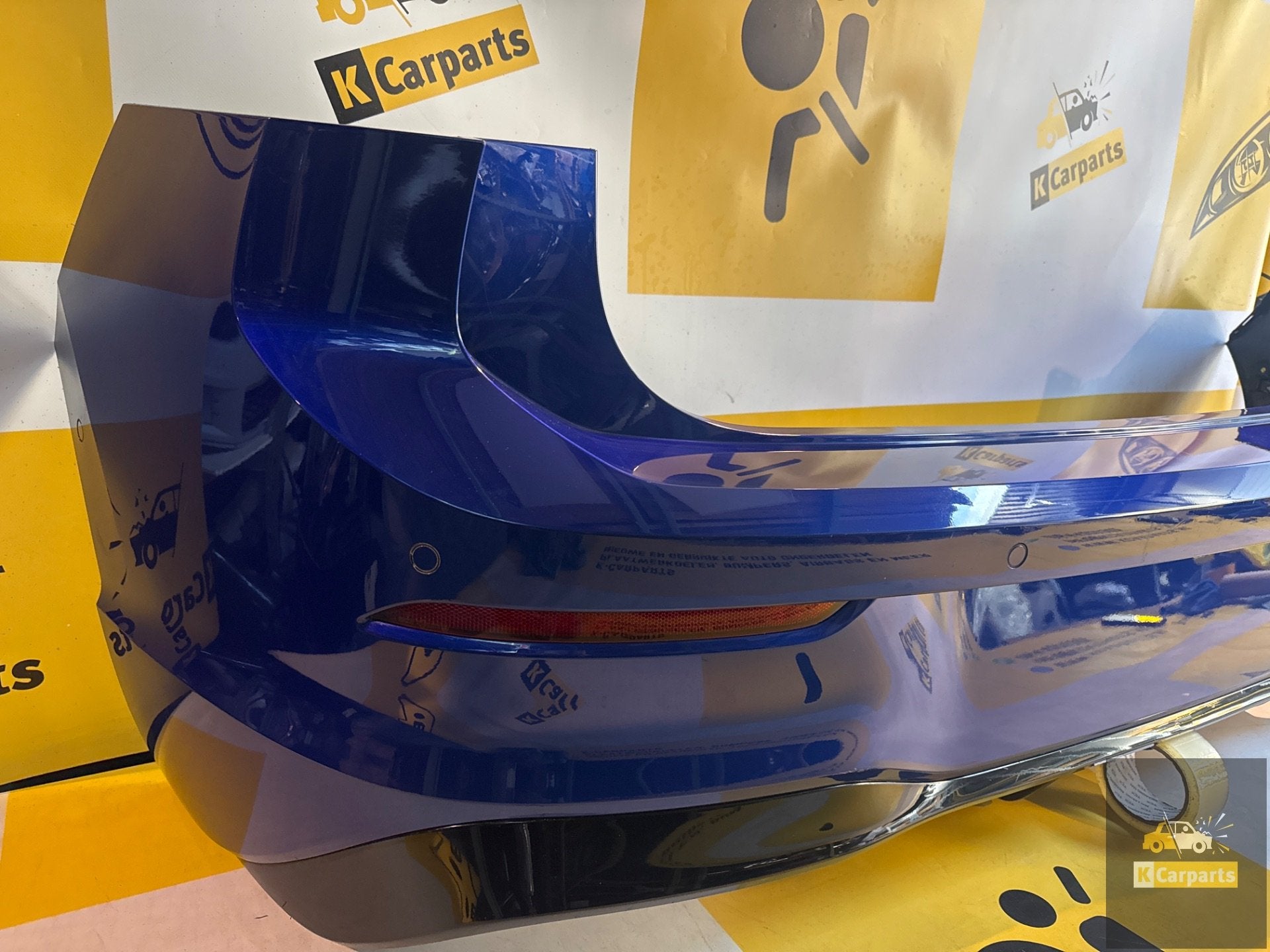 Golf 8 VIII R R20 Achterbumper LD5K LAPIZ 5H6807421B COMPLEE, Gebruikt, Volkswagen, Volkswagen AG, Achter