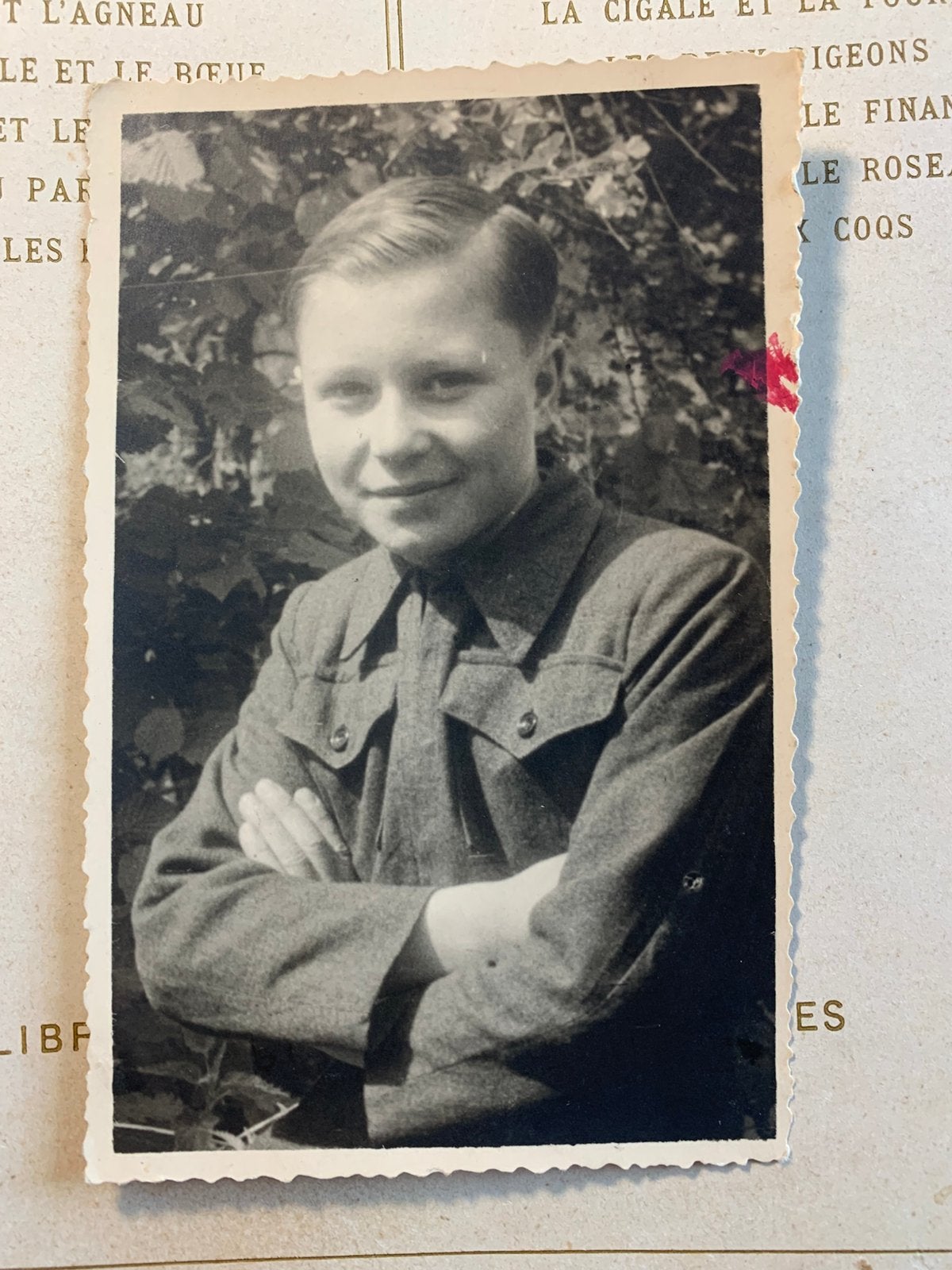 Foto - jongen (CW), Gebruikt, Foto, Ophalen of Verzenden, 1940 tot 1960