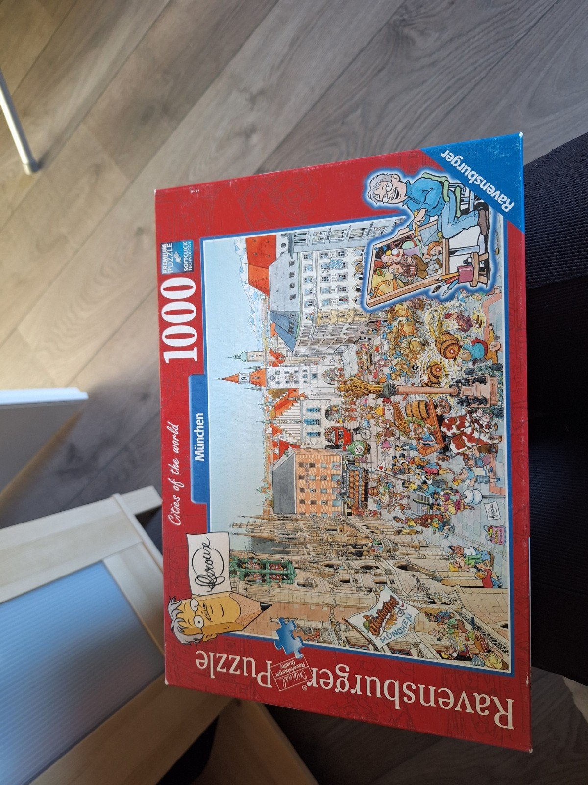Ravensburger Legpuzzel 1000 stukjes - München, Ophalen of Verzenden, 500 t/m 1500 stukjes, Gebruikt, Legpuzzel