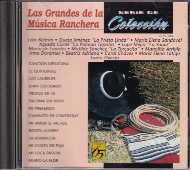 LAS GRANDES DE LA MUSICA RANCHERA uit 1998, Ophalen of Verzenden, Zo goed als nieuw