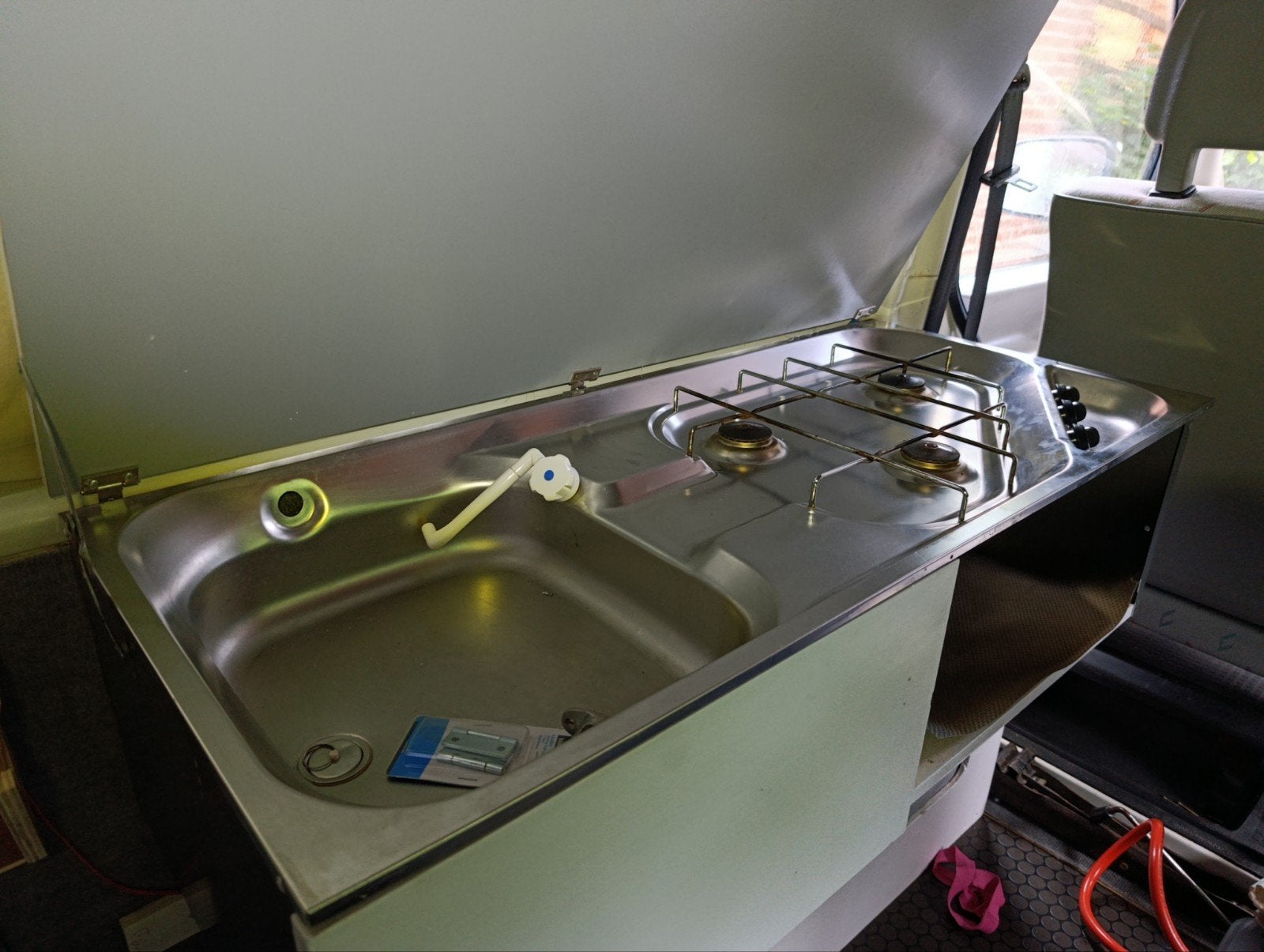 Moet weg! camper box/ camper keuken, Caravans en Kamperen, Ophalen