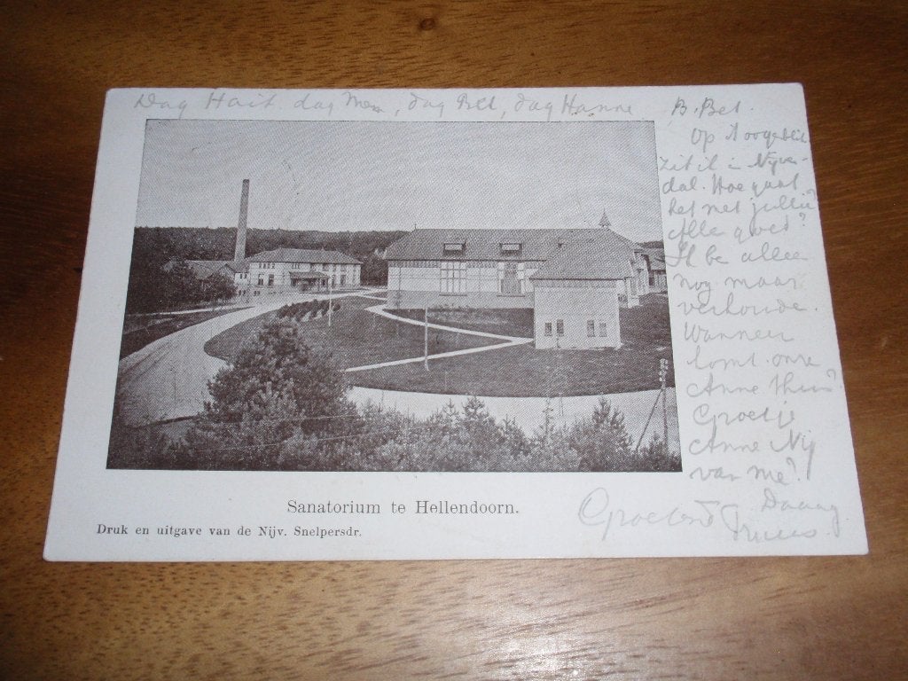 Sanatorium Hellendoorn, Verzenden, Voor 1920, Gelopen, Overijssel