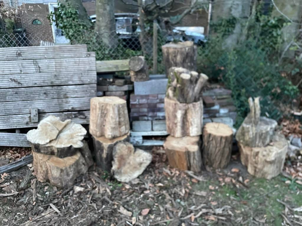 Kloof hout (hard hout), Minder dan 3 m³, Ophalen, Overige houtsoorten, Blokken