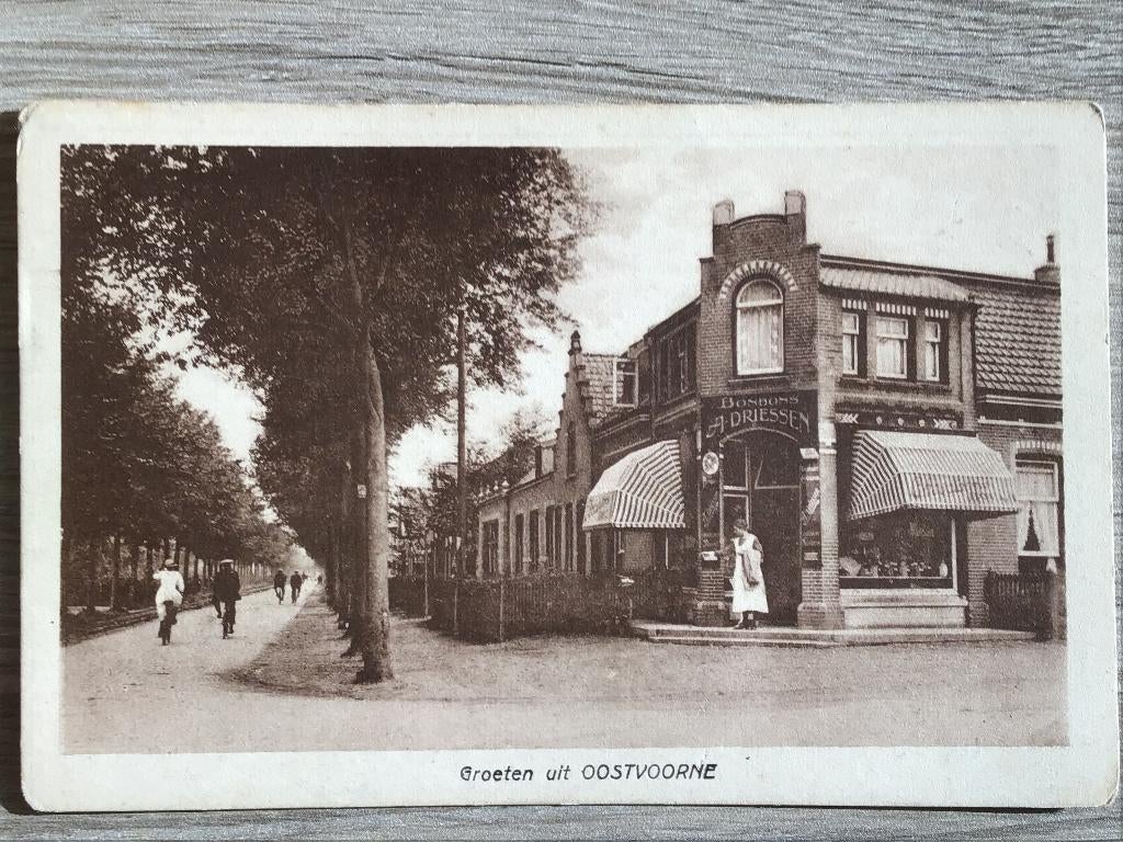 Oostvoorne Groeten uit ca 1920-25, Verzenden, 1920 tot 1940, Ongelopen, Zuid-Holland