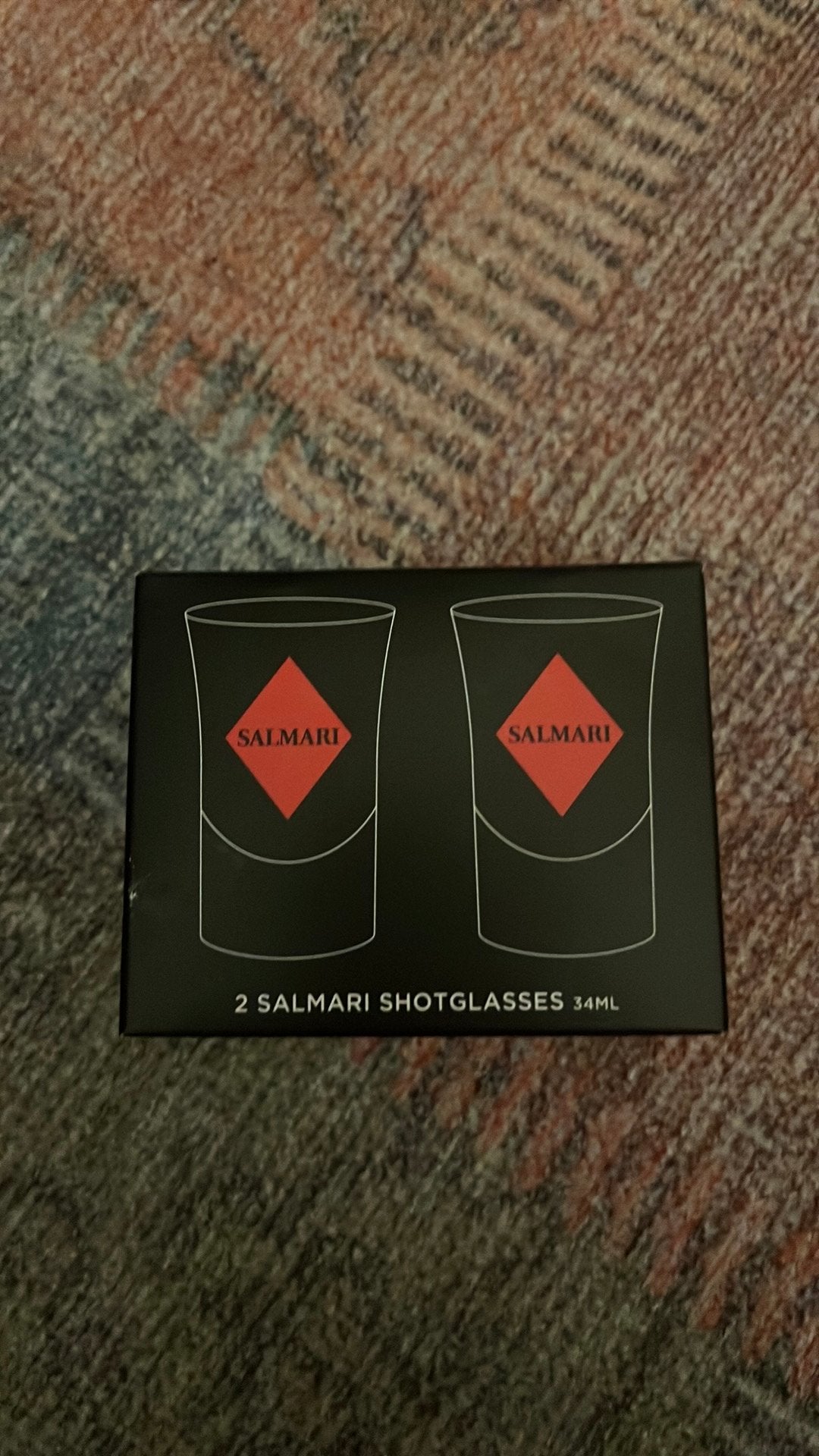2 Salmari Shotglasses, Verzamelen, Glas en Borrelglaasjes, Ophalen of Verzenden, Nieuw, Borrel- of Shotglas